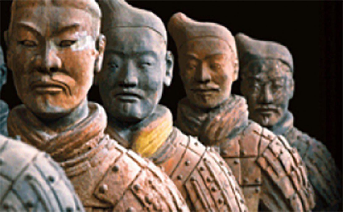 cina esercito di terracotta