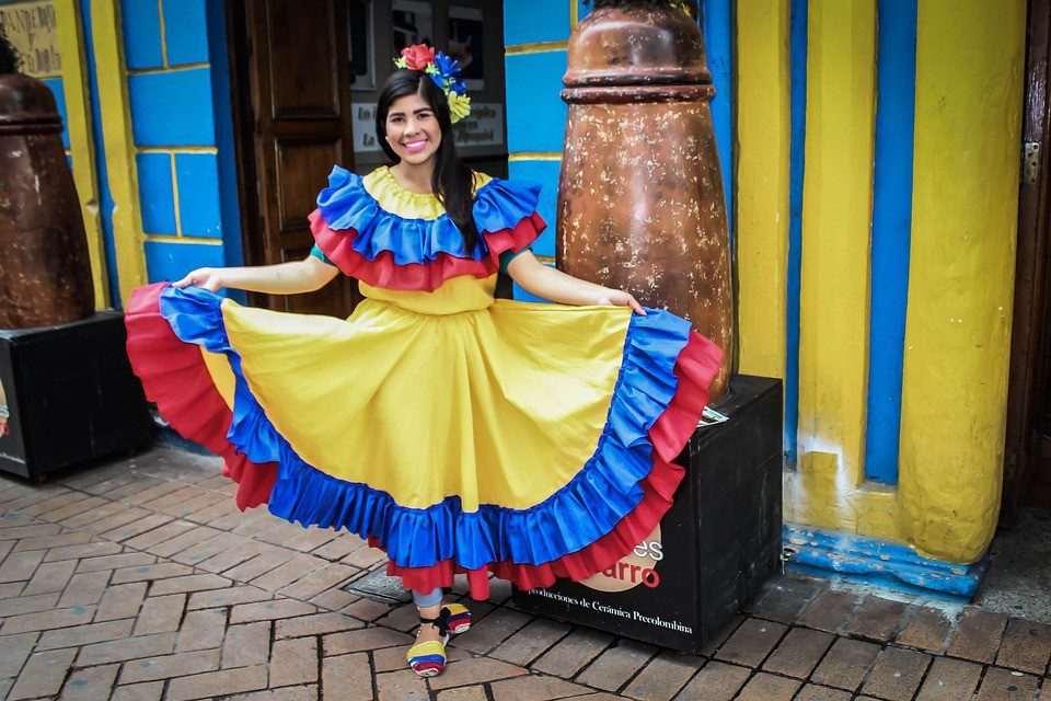 colombia vestito tradizionale