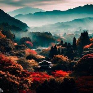 giappone durante il foliage