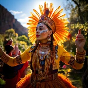 Danze e musiche tradizionali dell'inti raymi